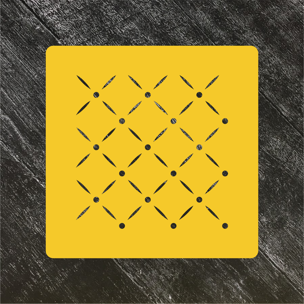 Трафарет-фон №14 Узор с точками