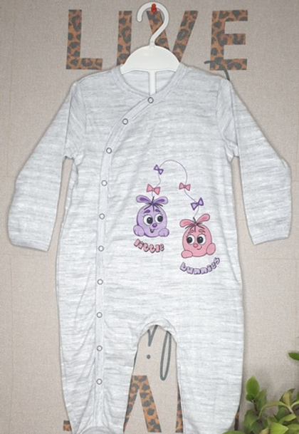 Комбинезон Little bunnies (серый)