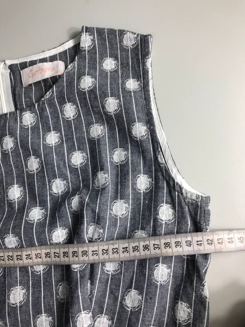 Платье Gerbera из хлопка, для изящной натуры 40 размер