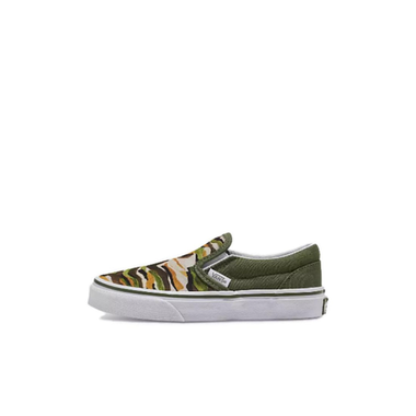 Детские слипоны Vans Classic Slip-On 'Camo Green' VN0A5KXMBGK