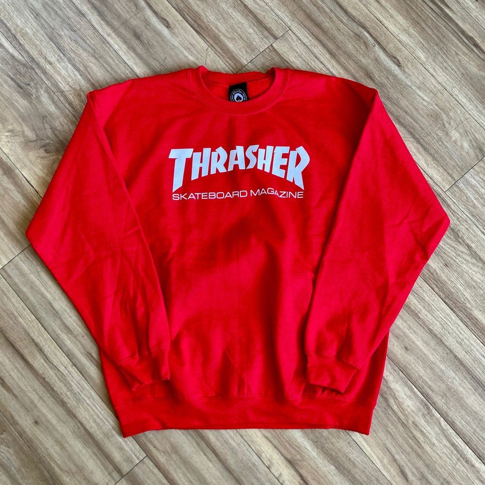 Свитшот Thrasher Skate Mag red