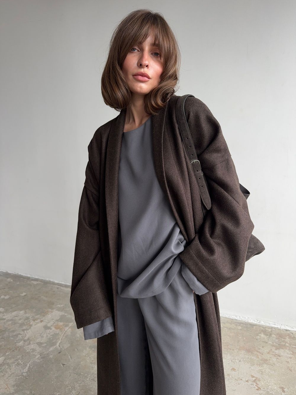 легкое пальто-халат LUAM sarrau