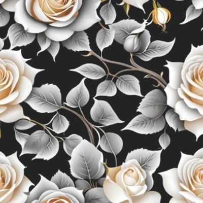 объемные 3D розы