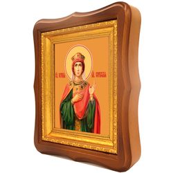 Евгения Сербская благоверная княгиня. Икона на холсте.