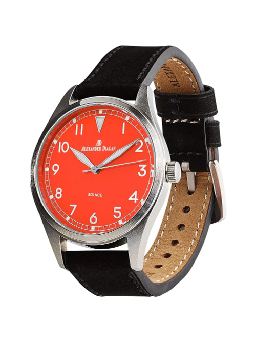 Часы кварцевые Solnce, ginger