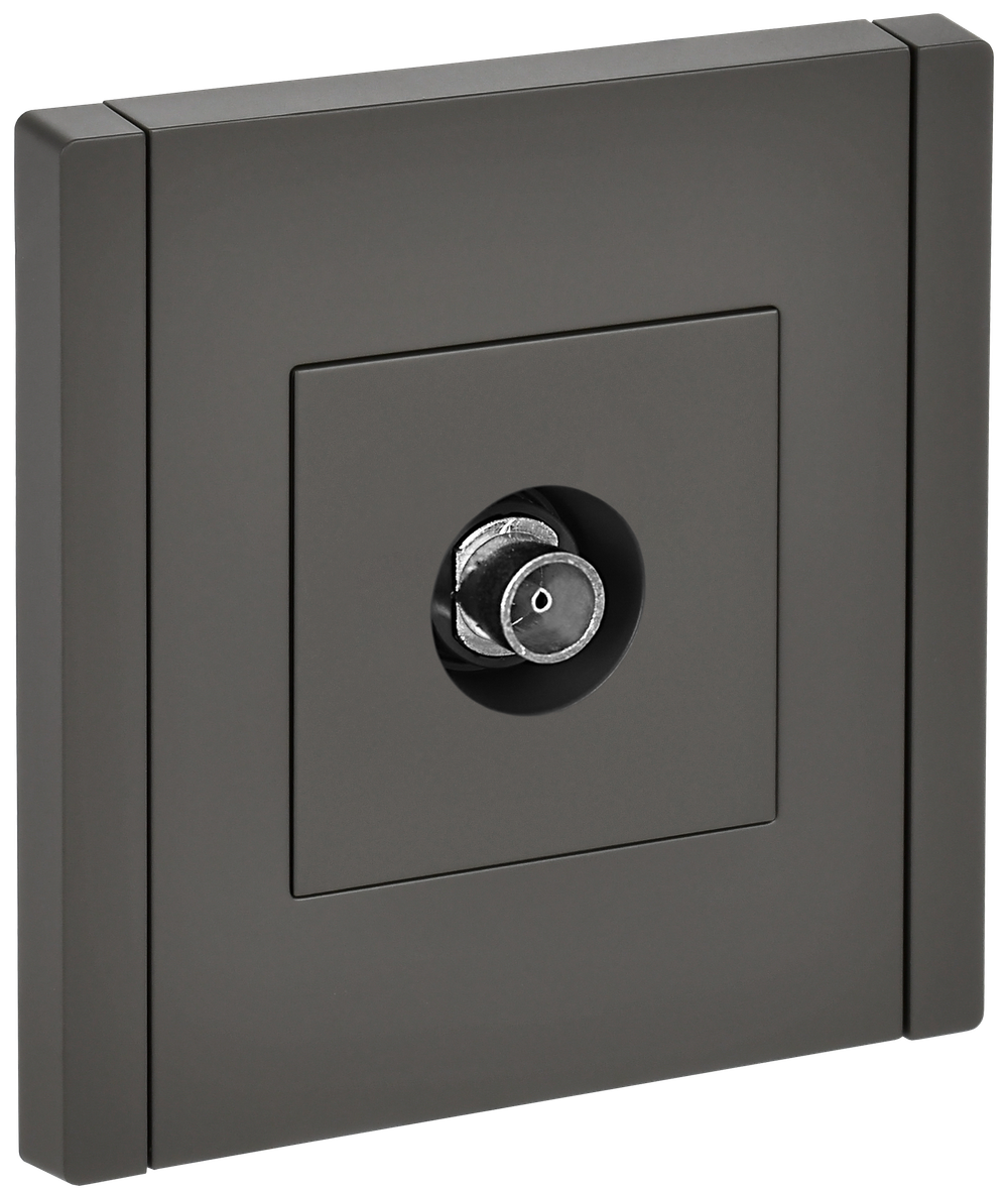 FORTE&PIANO Розетка TV оконечная FP328 серый IEK