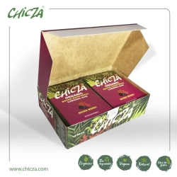 CHICZA ORGANIC Жевательная резинка органическая биоразлагаемая со вкусом лесных ягод 10 Х 30г