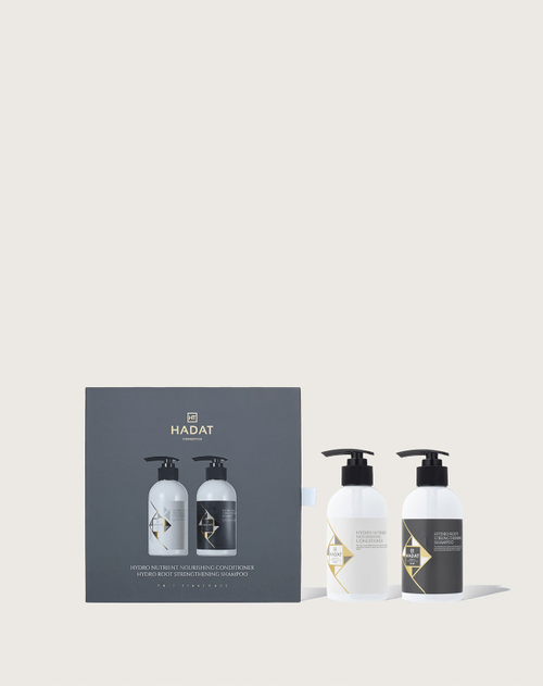 HADAT Набор для волос (шампунь для роста волос+увлажняющий кондиционер, 250мл/250мл.