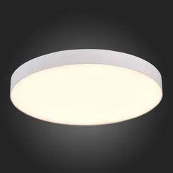 ST606.532.96 Светильник потолочный Белый LED 1*96W 3000K 8 640Lm Ra>85 120° IP20 D600xH55 185-265V Накладные светильники