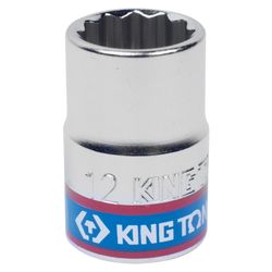 KING TONY (333012M) Головка торцевая стандартная двенадцатигранная 3/8", 12 мм