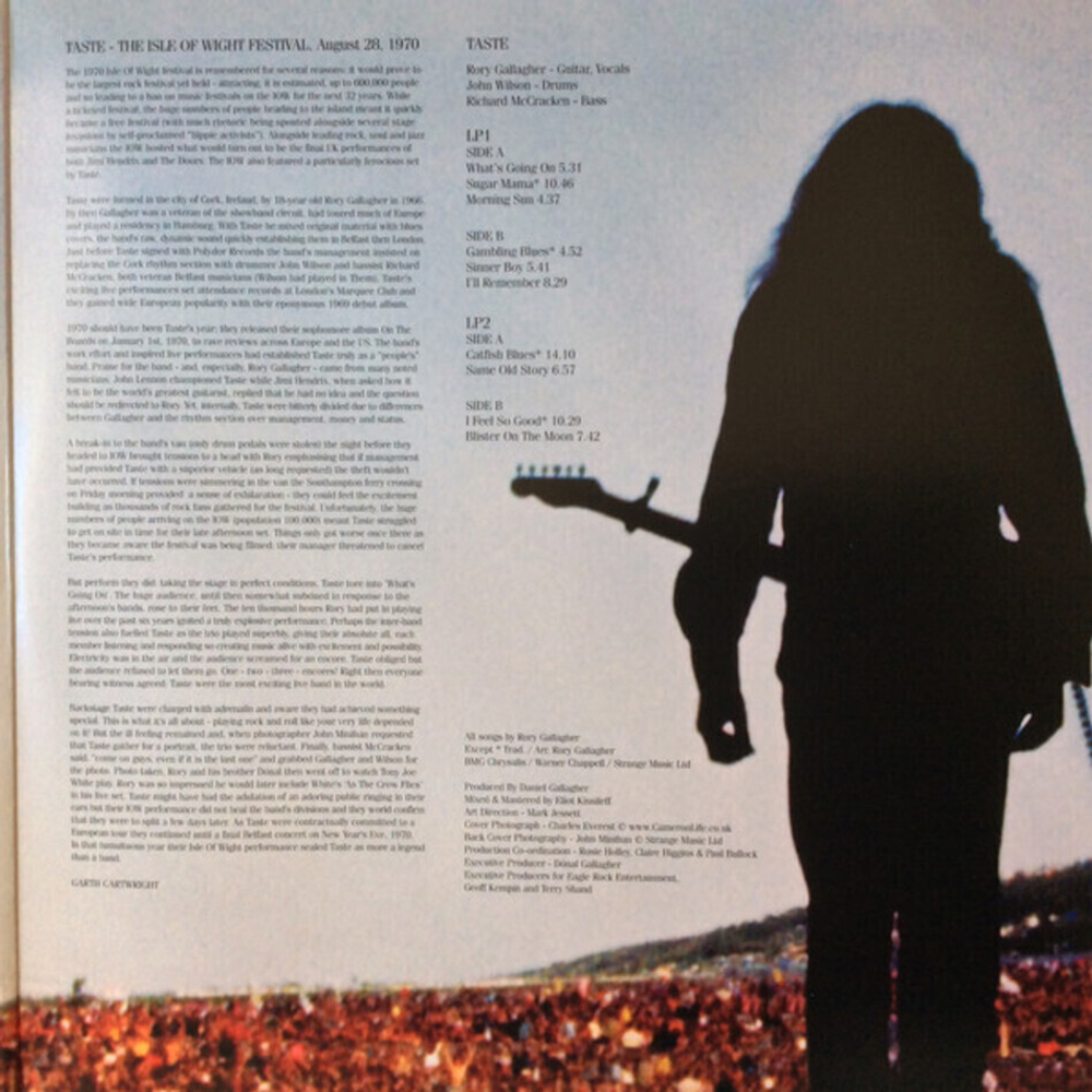 Taste / What's Going On - Live At The Isle Of Wight (2LP)