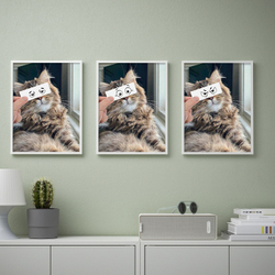 IKEA BILD  (ИКЕА БИЛД)  -  Плакат, KleoCatra, 30x40 см