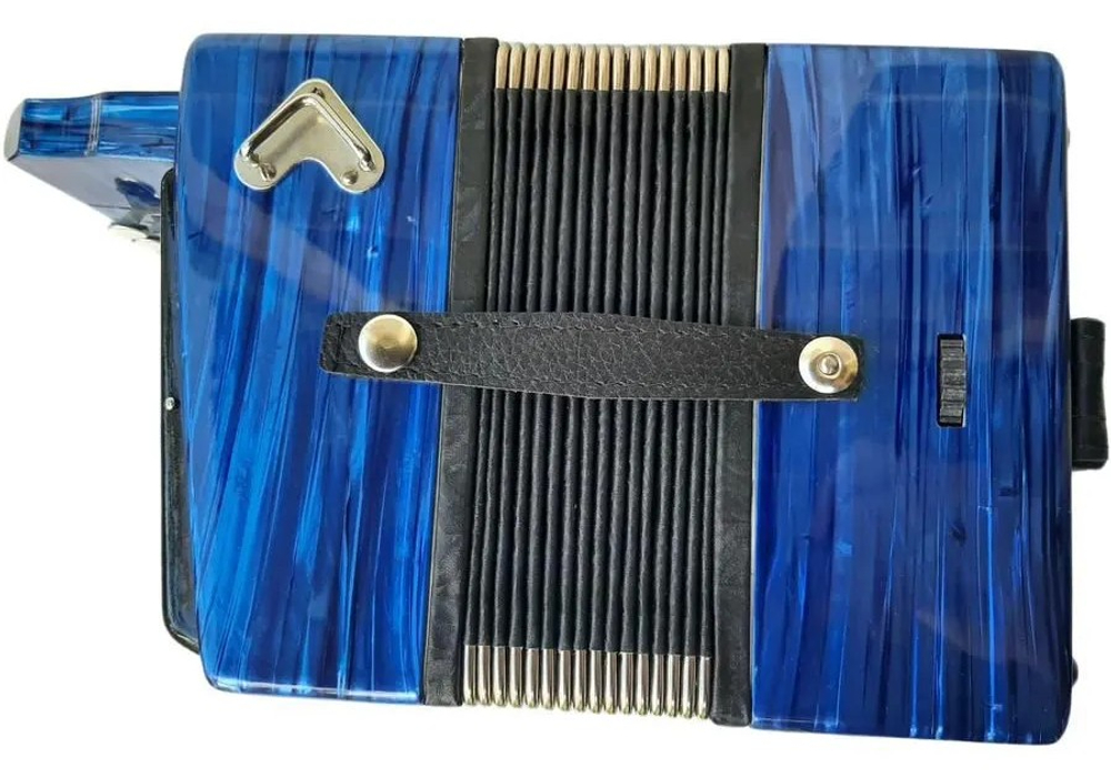 ГАРМОНЬ "ЧАЙКА-204" (S6ХL), ЦВЕТ СИНИЙ (ВАРИАНТ 2)