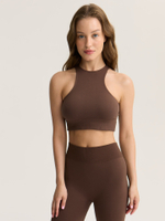 Бесшовный топ Американка без рукавов