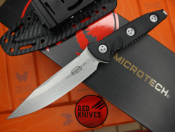 Нож Microtech Socom Alpha - рукоять G10, клинок серый апокалиптик