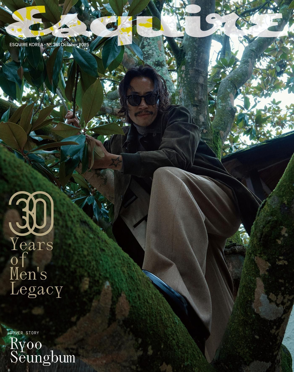 публикация esquire - 2025.10 Ryoo Seung-bum K Type