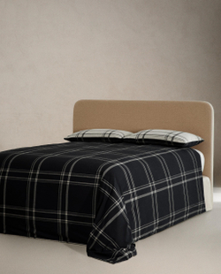 Пододеяльник Zara Home, хлопок 100%, в клетку, 9120/088
