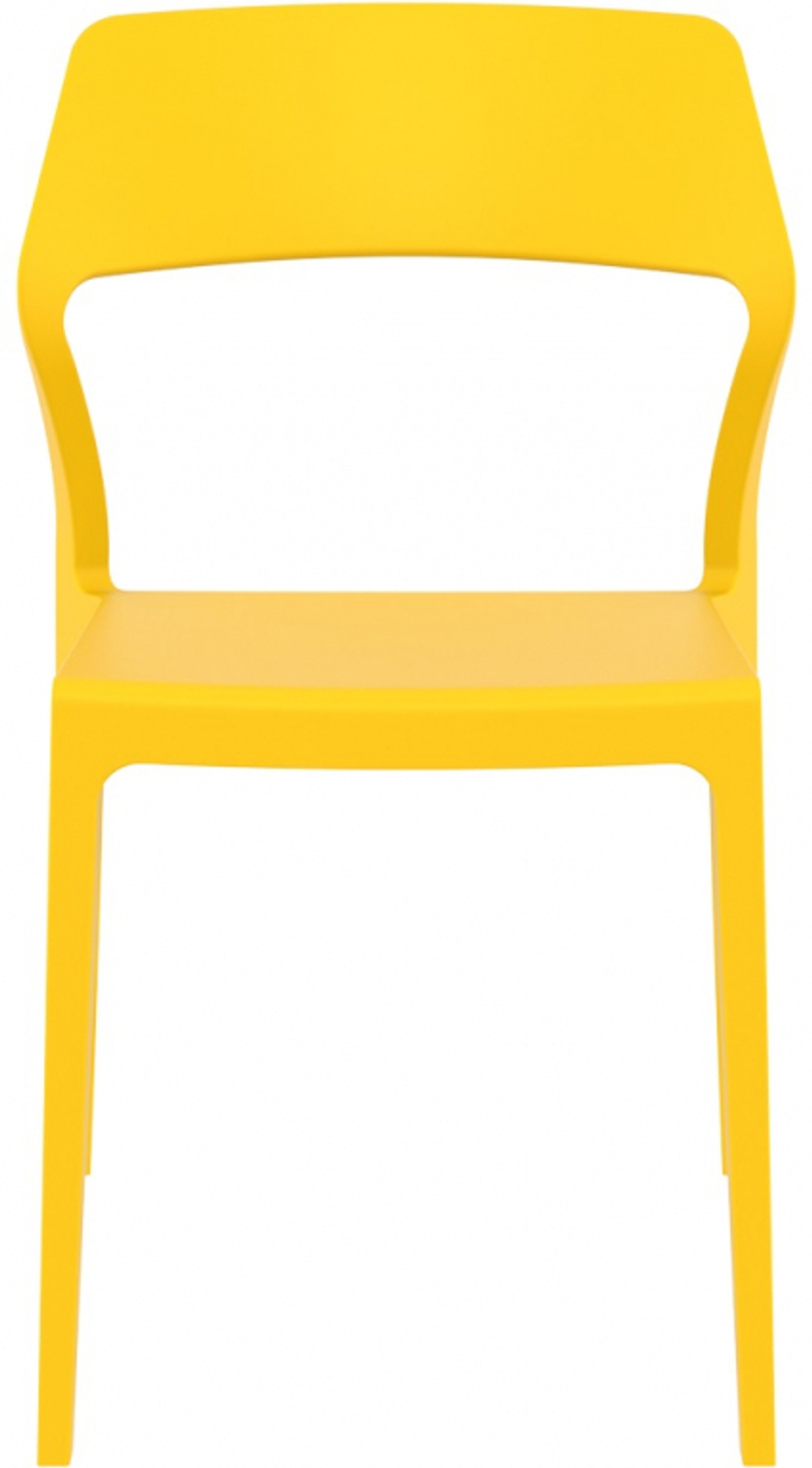 Стул пластиковый Siesta Contract Snow, желтый