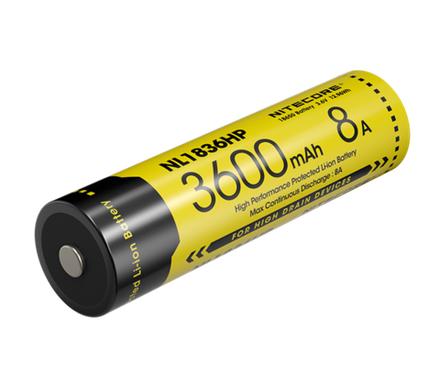 Аккумулятор защищенный Nitecore NL1836HP 18650