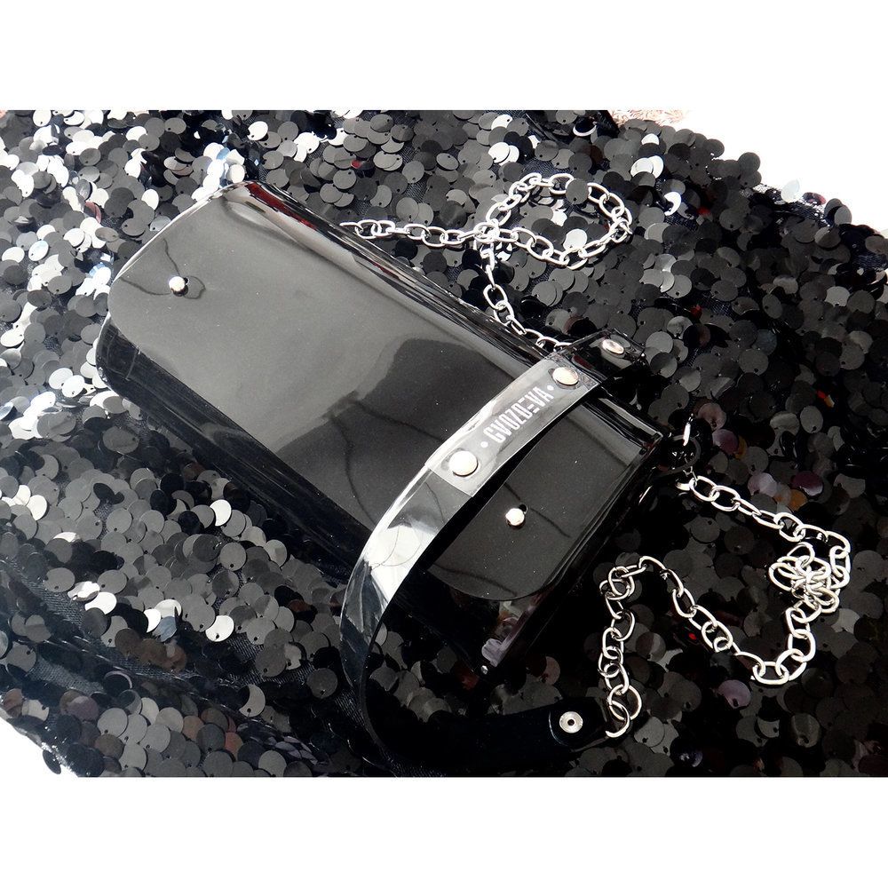 Сумка Цилиндр Черный