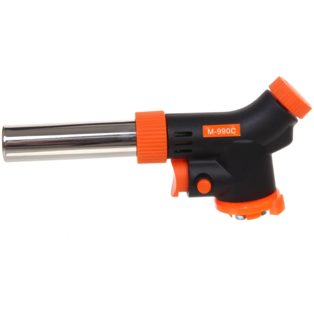 Горелка газовая портативная с пьезоподжигом, подогрев топлива M-990C