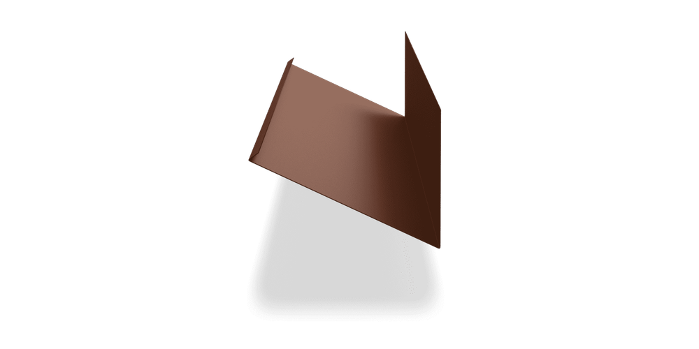 Планка примыкание верхнее к трубе фальц Satin Matt