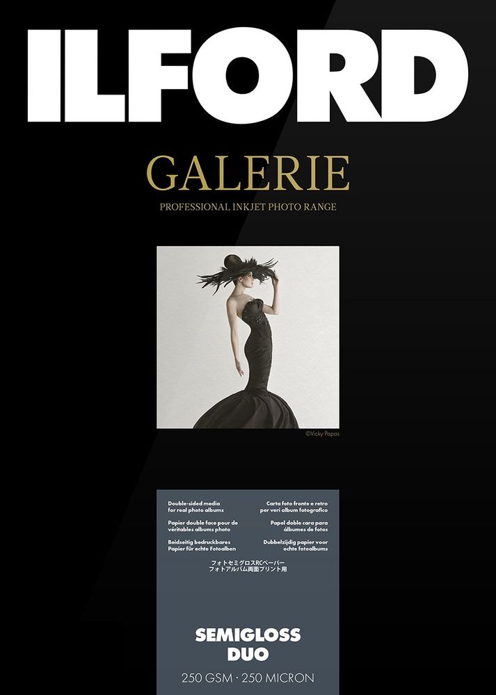 Фотобумага ILFORD Galerie Semi Gloss Duo, 25 листов, A3+ - 329мм x 483мм (GA6785329483)