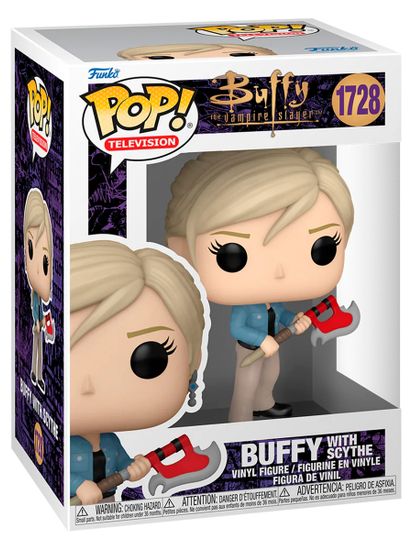 Фигурка Funko POP! TV Buffy the Vampire Slayer S3 Buffy w/Scythe (1728) 86253 / Фигурка Фанко ПОП! по мотивам сериала "Баффи - истребительница вампиров", Баффи