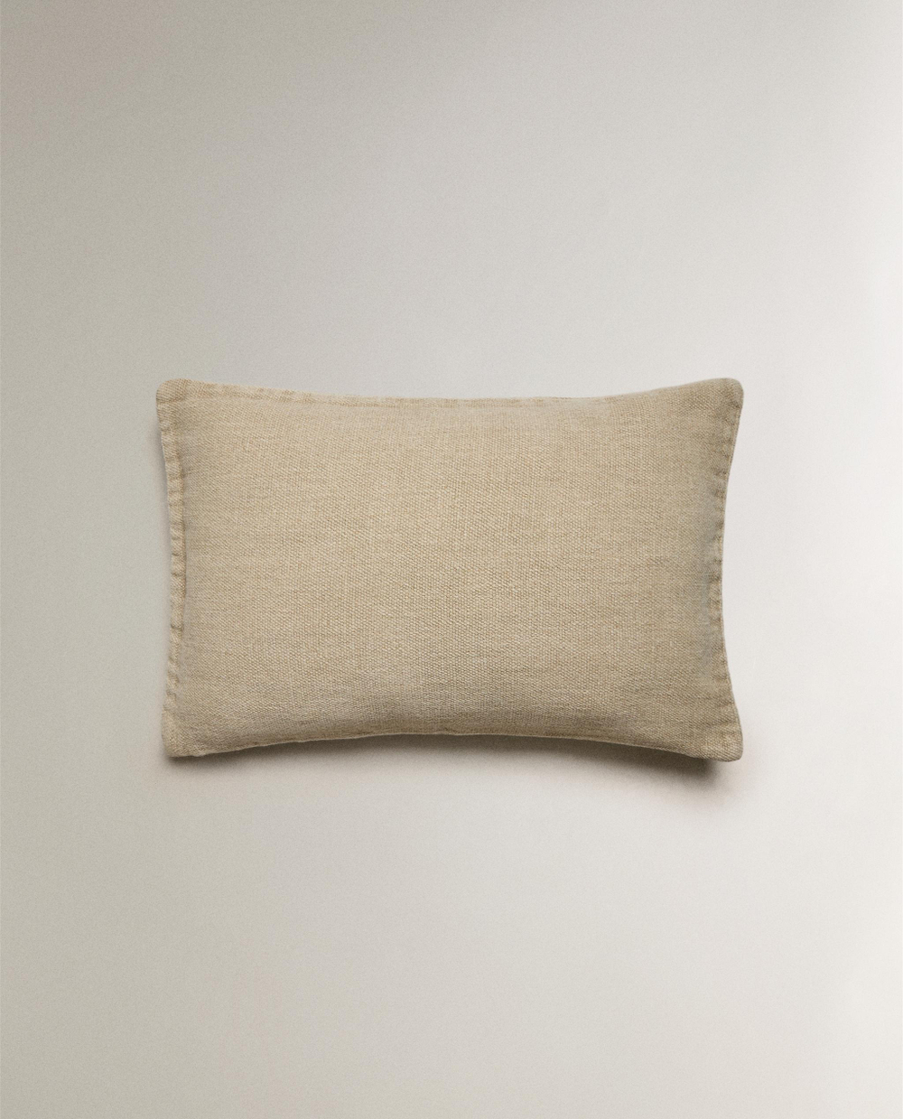 Zara Home наволочка декоративная из льна, бежевый · 6366/008