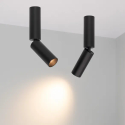 Светильник SP-NUANCE-SURFACE-FLAP-R35-7W Warm3000 (BK, 36 deg, 230V) (Arlight, IP40 Металл, 5 лет) 049911