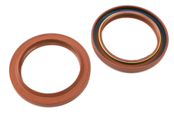 Манжета 80х105х10х14/КАМАЗ передачи промежуточного моста с пружиной FPM (фтор)Резинотехника г. Балаково ( ОЕ 3Э6520-2402176/180 FPM )