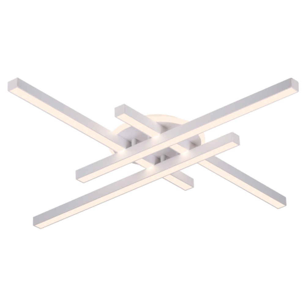 Светильник потолочный светодиодный Rivoli   6182-201 LED 80 Вт3000-6000К белый с пультом