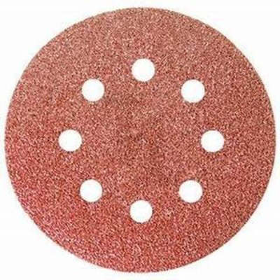 Круг шлифовальный перфорированный 125мм P120 5 шт.// Matrix 73806