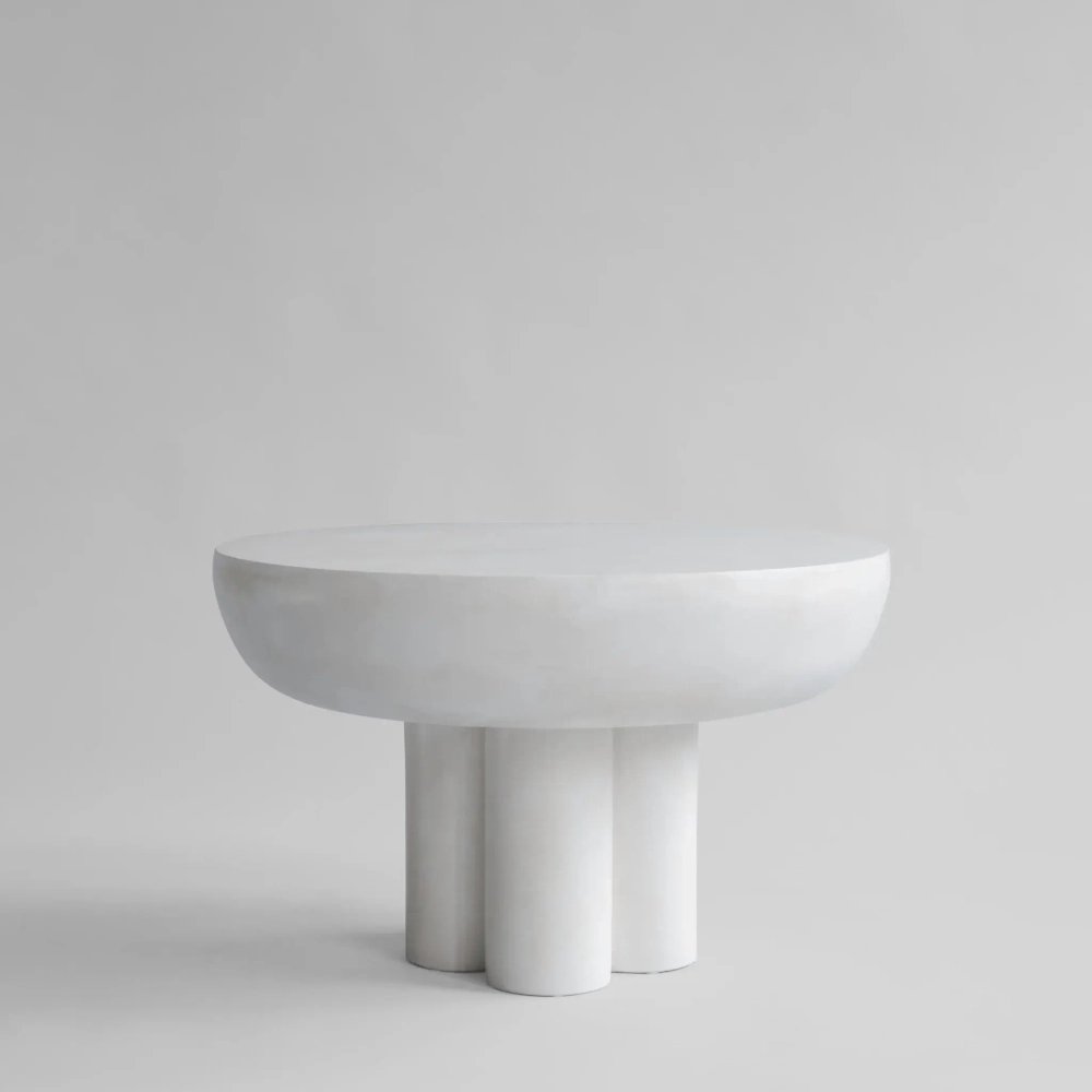 Стол 101 Сopenhagen Crown Table, Low - Bone White
