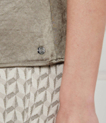 Сатиновый топ Marc Cain - хаки(YC 61.03 W46)