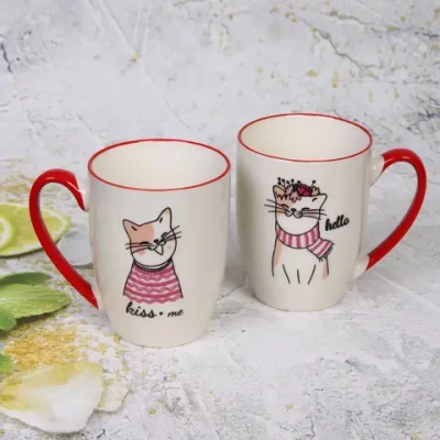 Кружка керамическая 330мл «Котики»