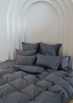 Пододеяльник 240x260 German Grass Grey Brilliant серый