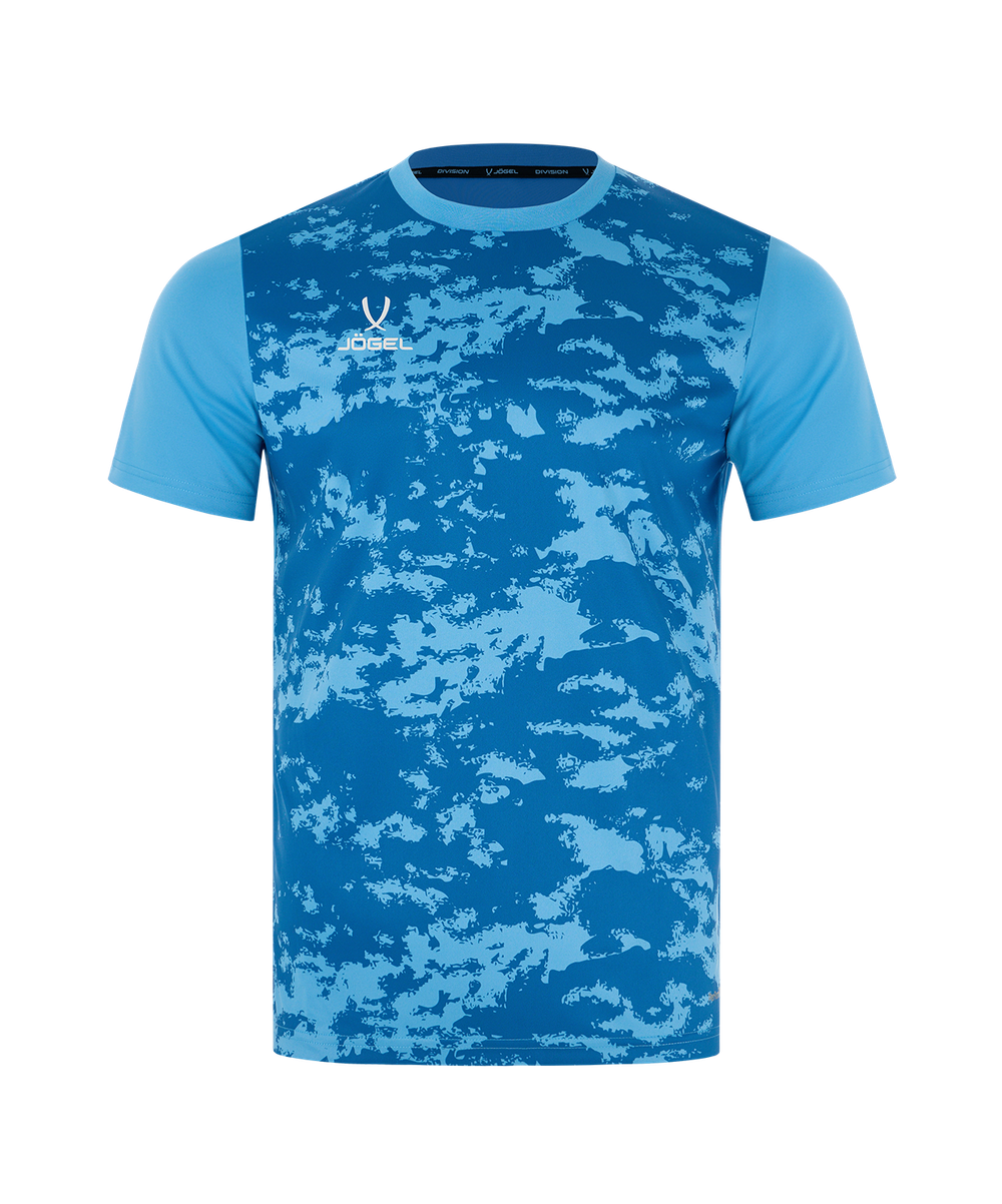 Футболка вратарская DIVISION PerFormDRY SPLASH GK Jersey, голубой, детский