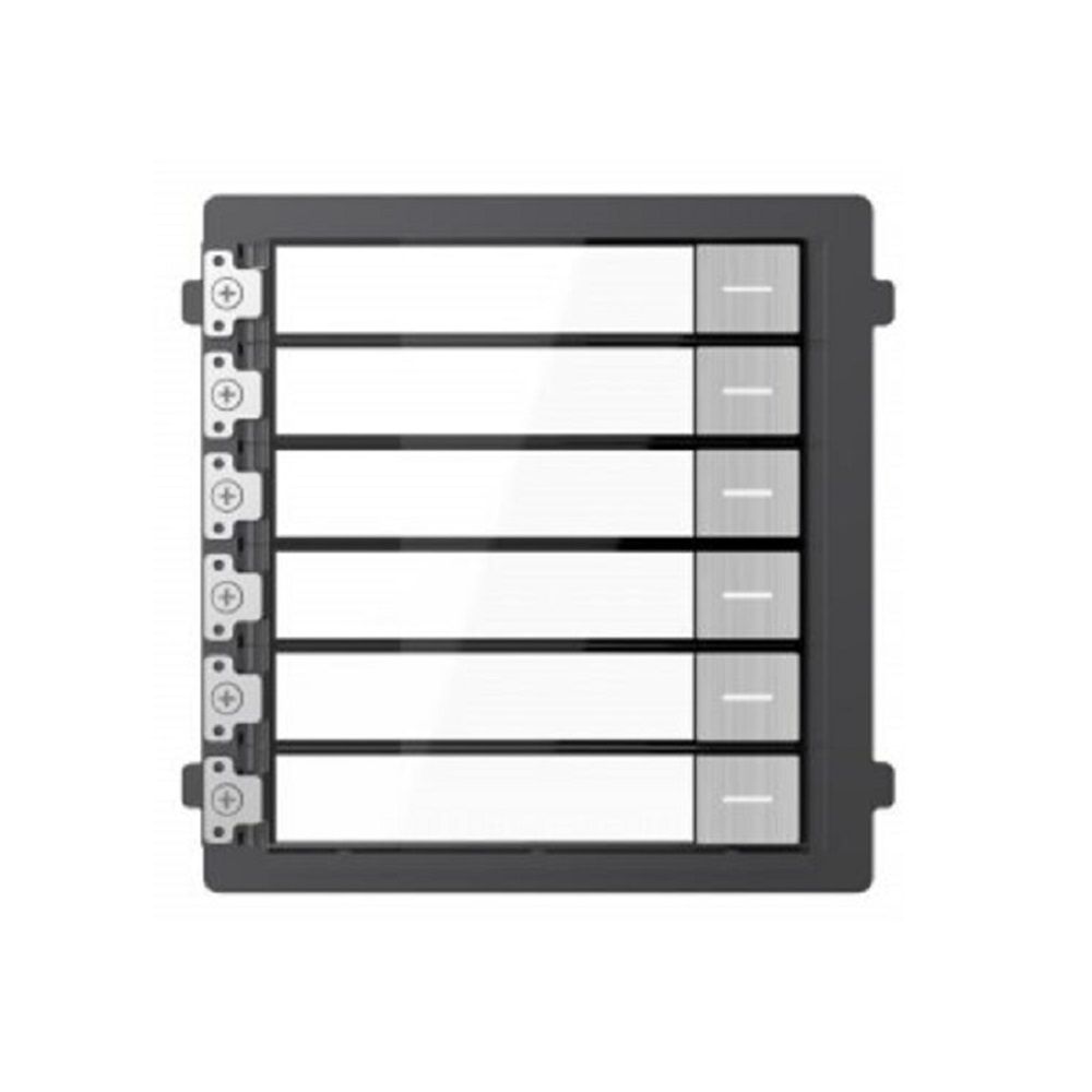 Модуль на 6 абонентов c подсветкой DS-KD-KK