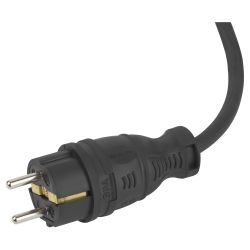 Удлинитель силовой ЭРА UK-3e-3x1,5-30m-IP44(KG) с заземлением 3 розетки каучук 30м КГ 3х1,5мм2 IP44