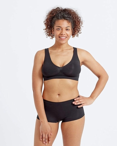 Эко-бюстгальтер Eco-wear (Размер: S-M) (Цвет: черный)