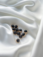 Пуговицы Золото Черные Луна