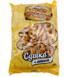 СУШКИ FINE BAKERY С МАКОМ 350ГР