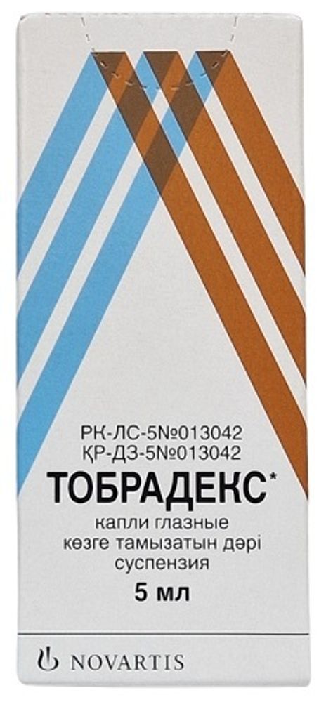 Тобрадекс 5мл капли глазные