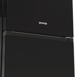 Отдельностоящий двухкамерный холодильник Gorenje RK6201SYBK