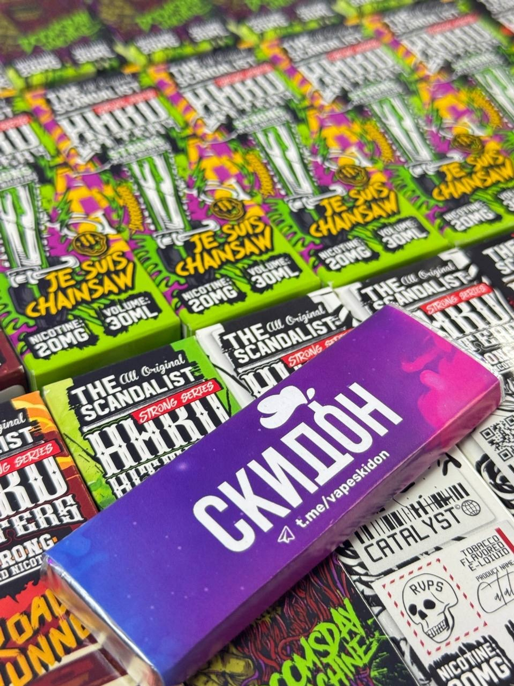 The Scandalist Hardhitters Salt 30 ml 20 mg