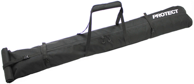 Чехол универсальный для одной пары горных или беговых лыж 160-210 см, цвет черный. PROTECT™