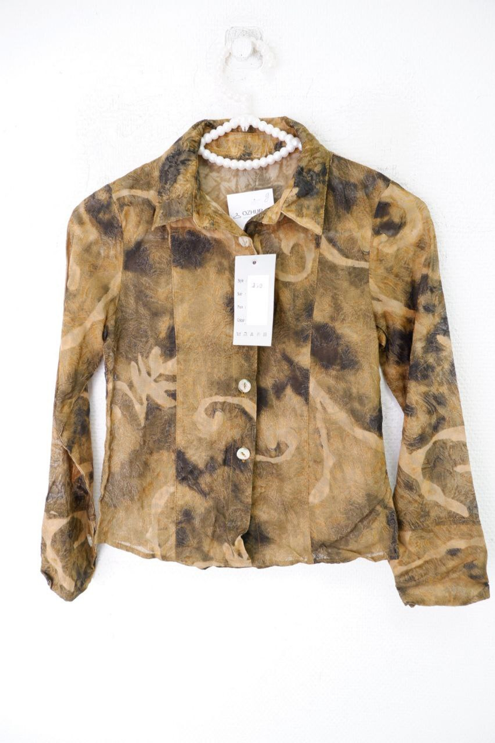 Рубашка Oz-Sel с принтом на 11 лет, новая