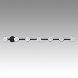 8117/7 COMFI LN26 236 черный, металл Подвесной светильник LED GX53 7*7W 220V TORINA