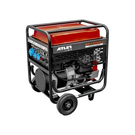 Бензиновый однофазный генератор 13кВт ATLET SC15000-I